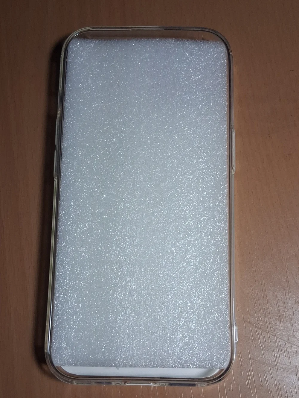 Floral Print Clear Phone Case - Multicolor
